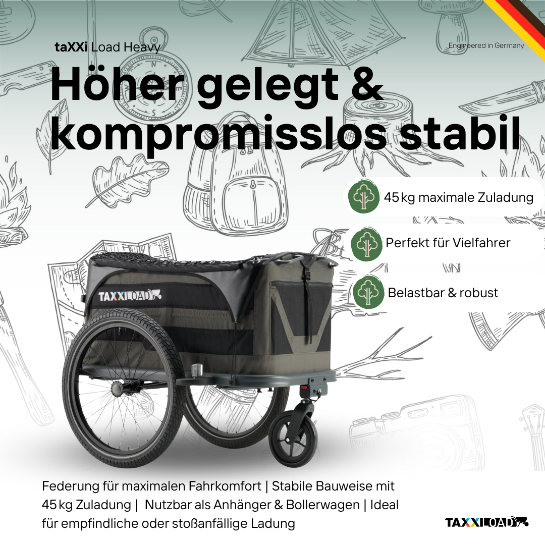 Lastenanhänger | LOAD heavy