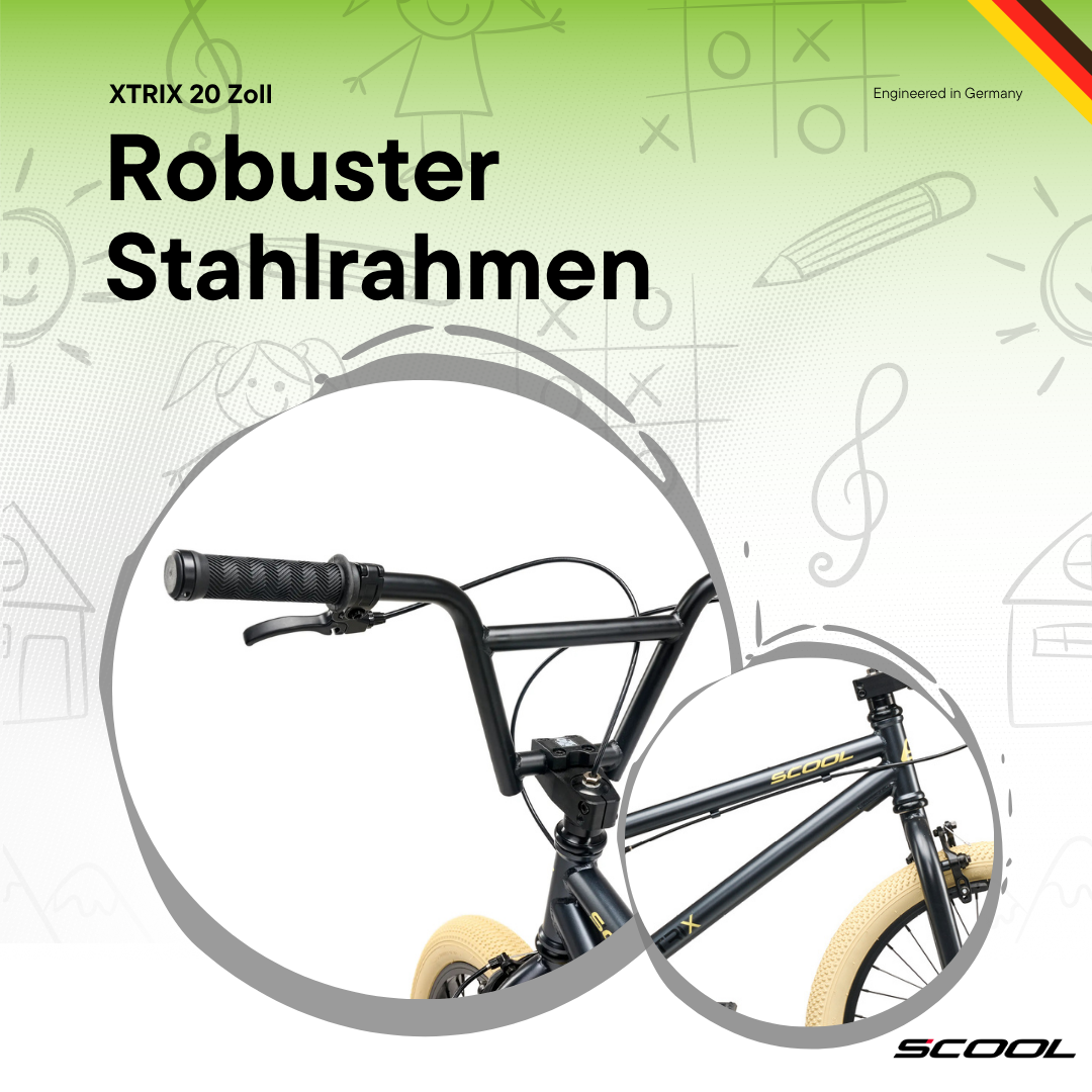 BMX- S'COOL XtriX40 1-Gang 20 Zoll