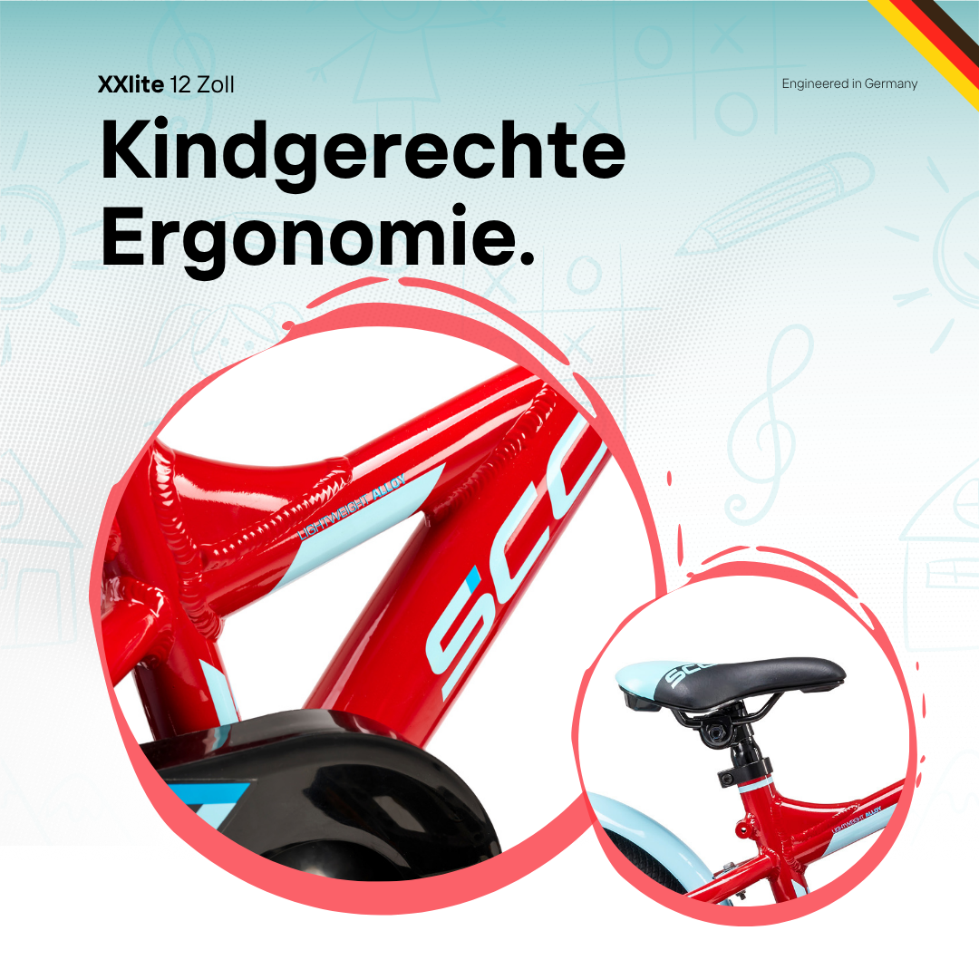 Kinderfahrrad - S'COOL XXlite 12 Zoll 1-Gang