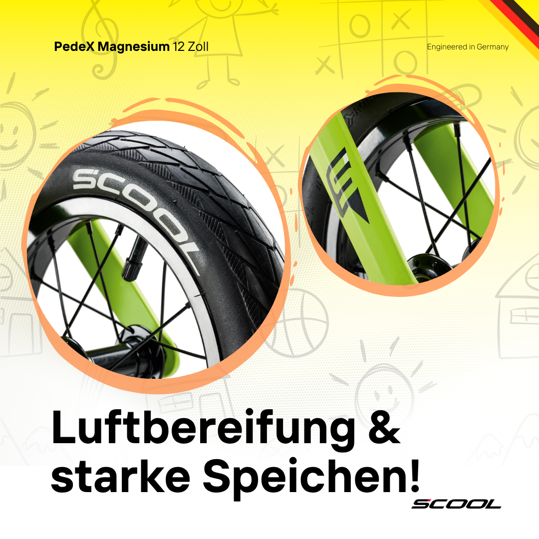 Laufrad - S'COOL pedeX Magnesium