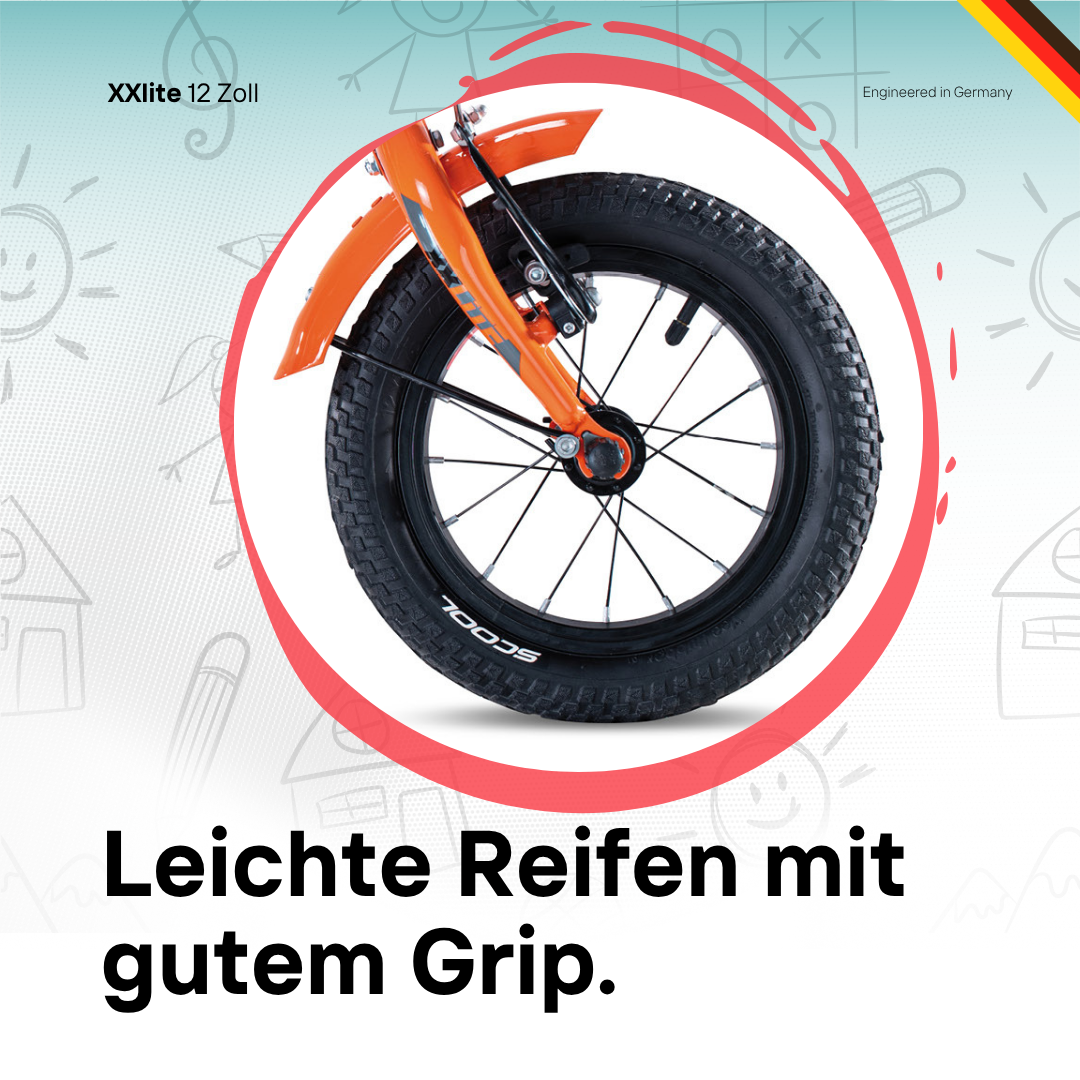 Kinderfahrrad - S'COOL XXlite 12 Zoll 1-Gang