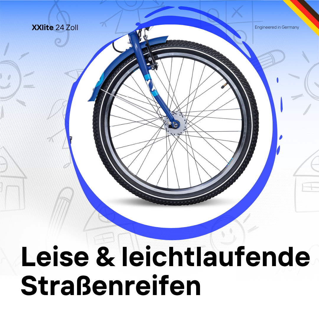 Kinderfahrrad - S'COOL XXlite 24 Zoll 7-Gang
