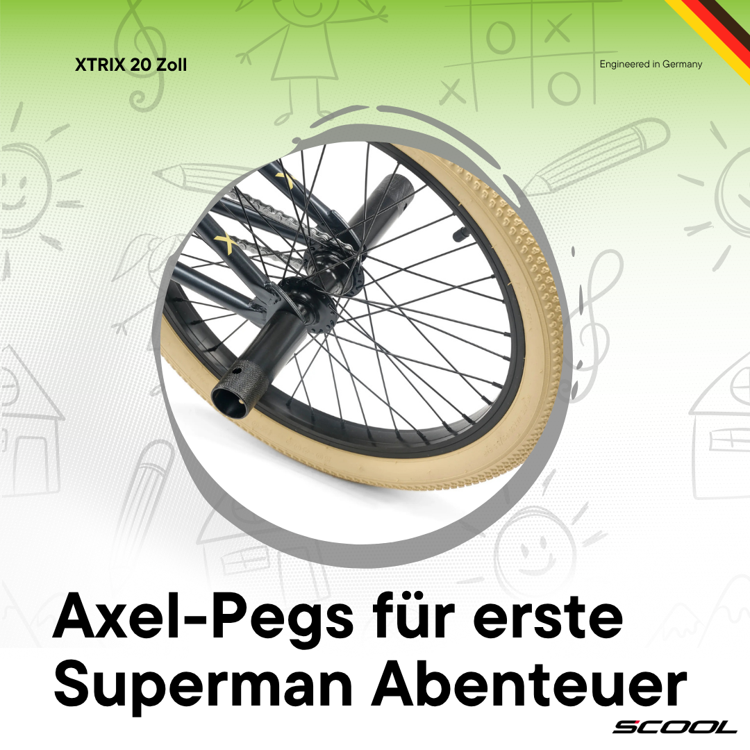 BMX- S'COOL XtriX40 1-Gang 20 Zoll