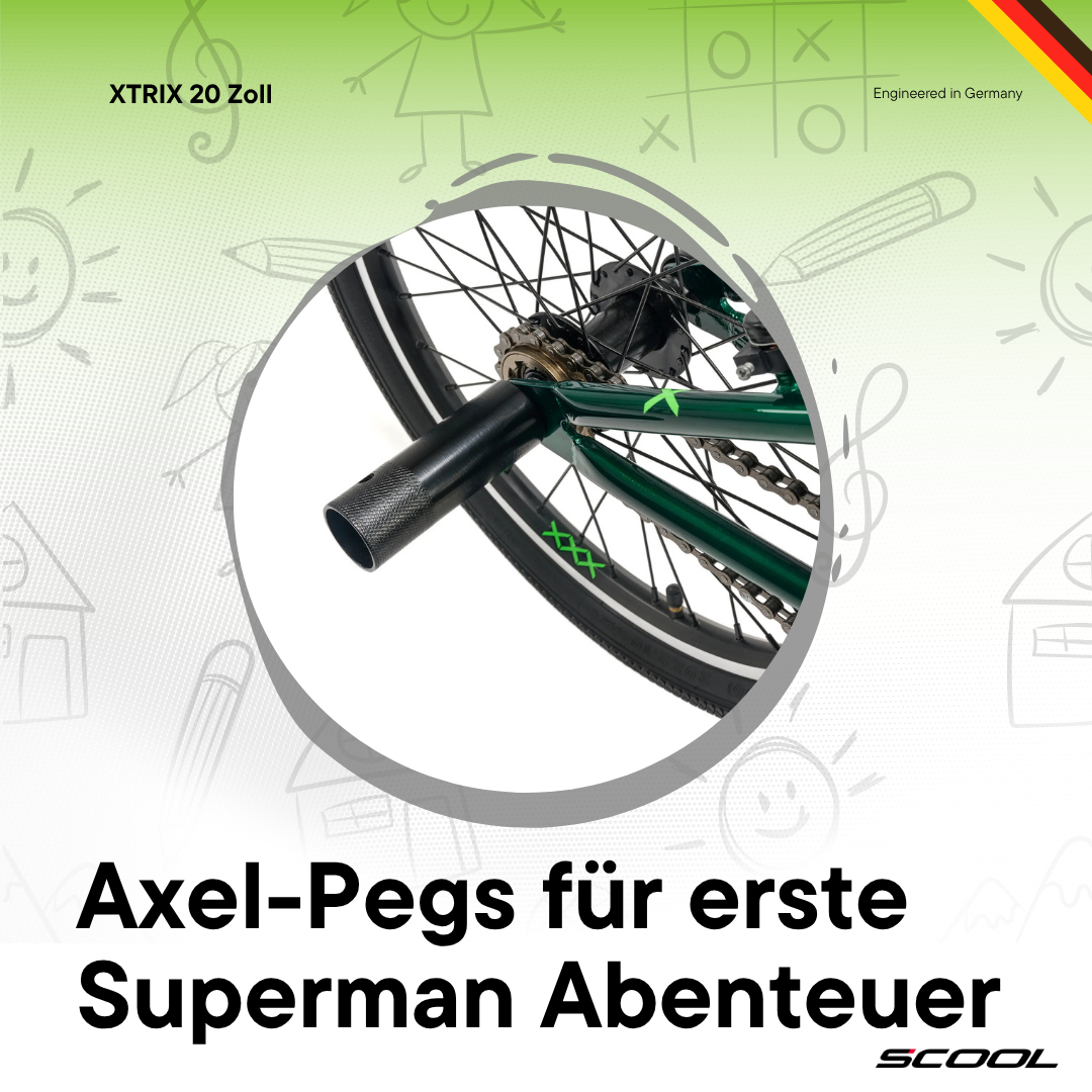Kinderfahrrad - S'COOL XtriX 20 1-Gang BMX 20 Zoll