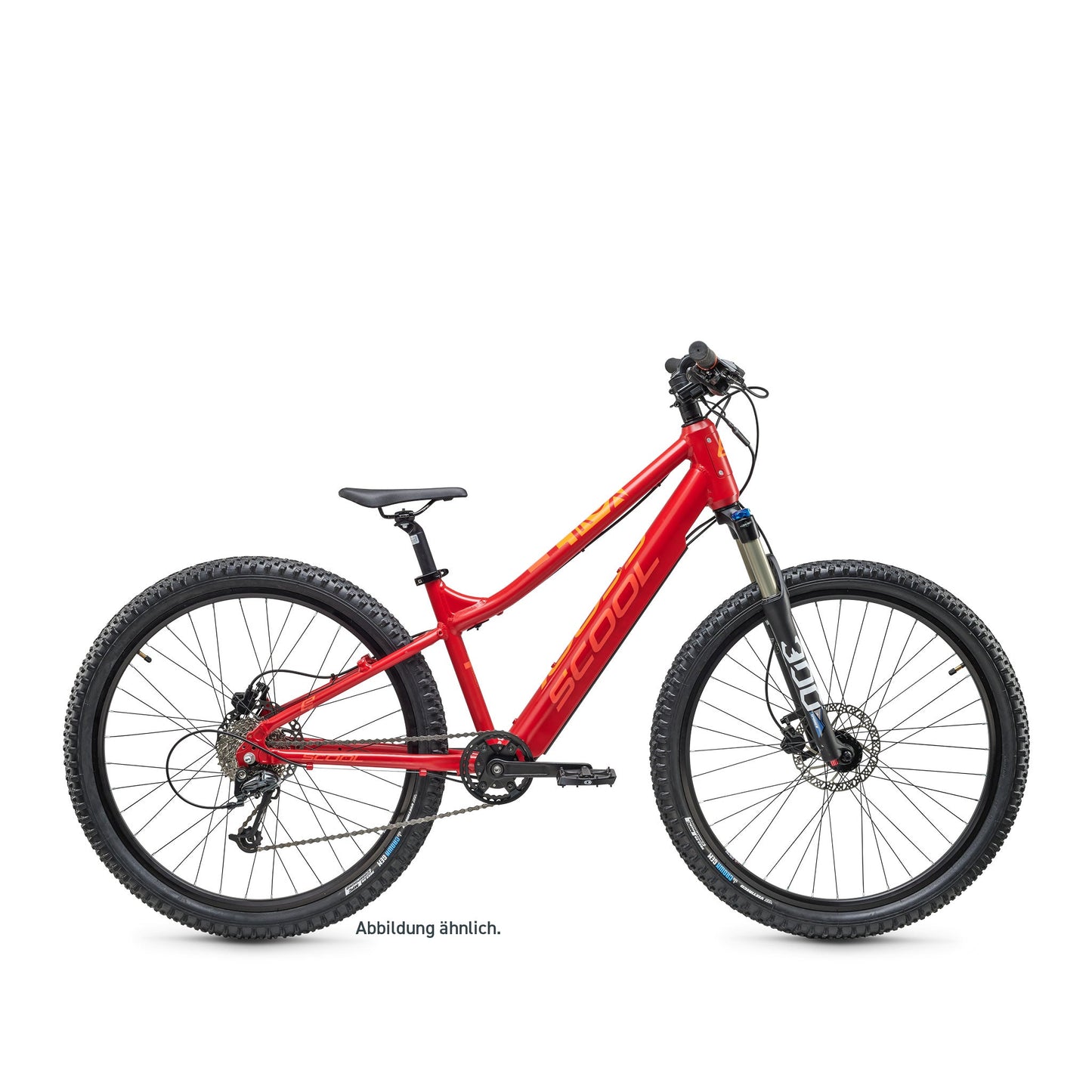 E-Kinderfahrrad - e-troX race 24 Zoll 9-Gang