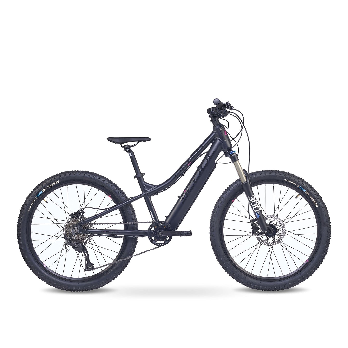 E-Kinderfahrrad - e-troX race 24 Zoll 9-Gang