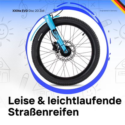 Kinderfahrrad - S'COOL XXlite EVO Disc 20 Zoll 7-Gang