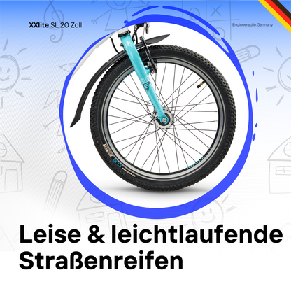 Kinderfahrrad - S'COOL XXlite SL 20 Zoll 3-Gang
