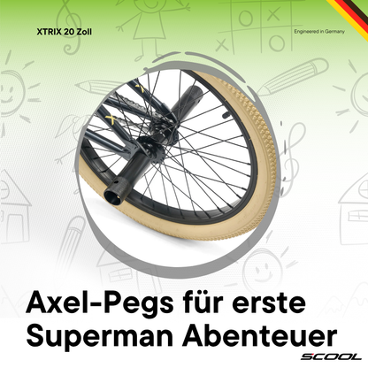 BMX- S'COOL XtriX40 1-Gang 20 Zoll