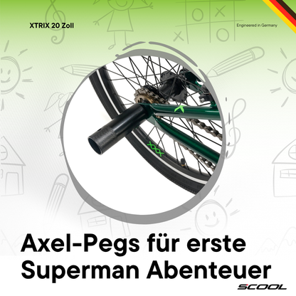 Kinderfahrrad - S'COOL XtriX 20 1-Gang BMX 20 Zoll