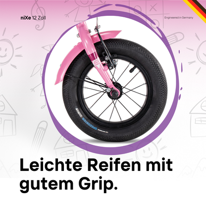 Kinderfahrrad - S'COOL niXe 12 Zoll 1-Gang | ab 2 Jahre