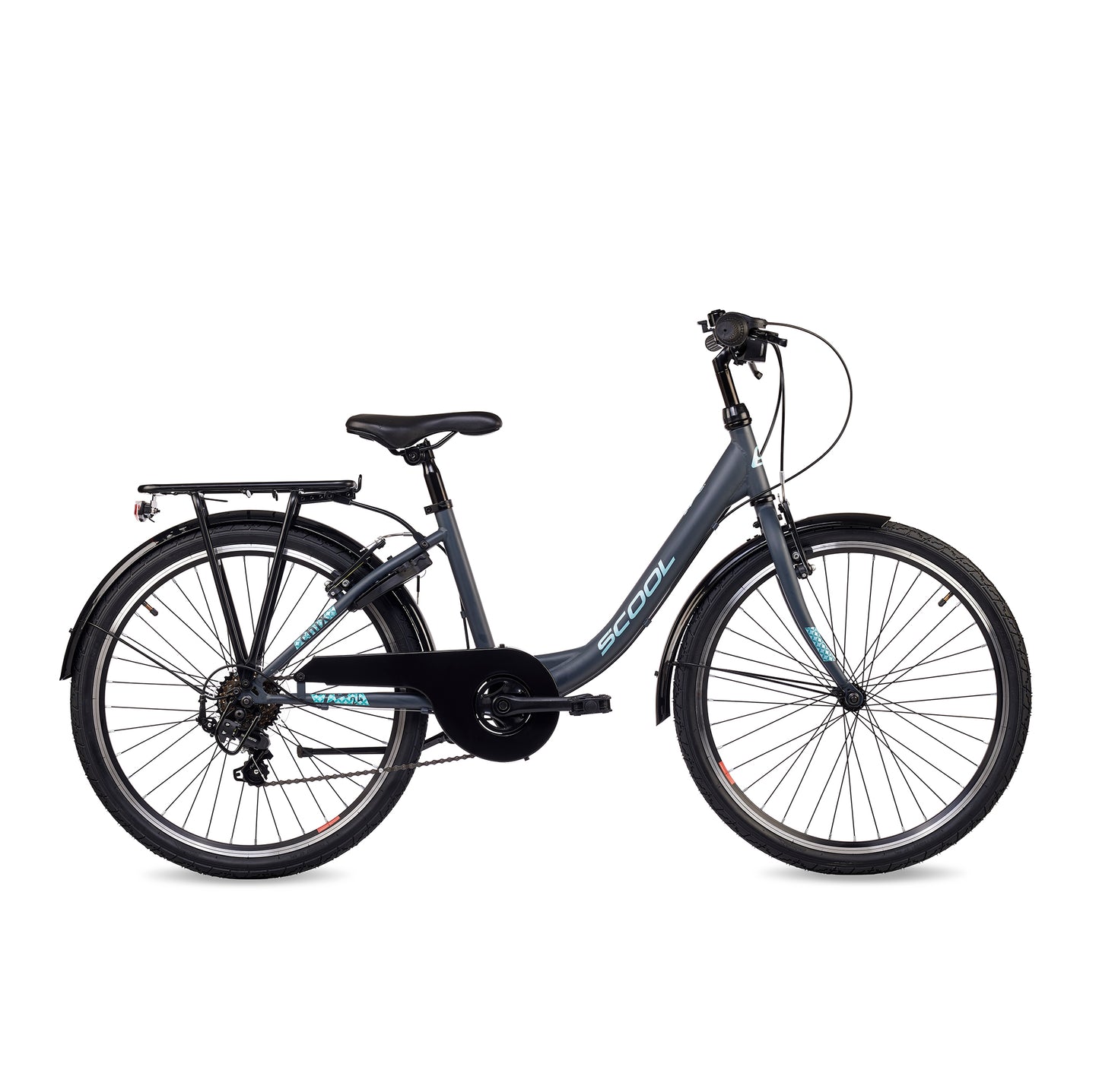 Kinderfahrrad - S'COOL chiX 24 Zoll 6-Gang