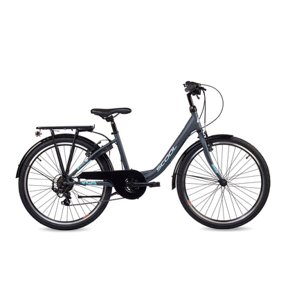 Kinderfahrrad - S'COOL chiX 24 Zoll 6-Gang