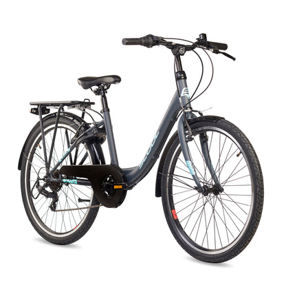 Kinderfahrrad - S'COOL chiX 24 Zoll 6-Gang