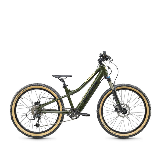 E-Kinderfahrrad -  e-troX race 24 Zoll 9-Gang