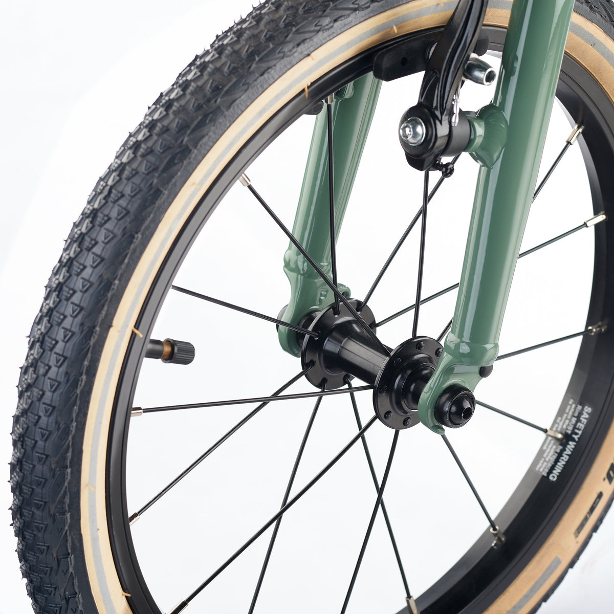 ACADEMY Grade 3 - 16 Zoll Kinderfahrrad | ab 4 Jahre – Olive