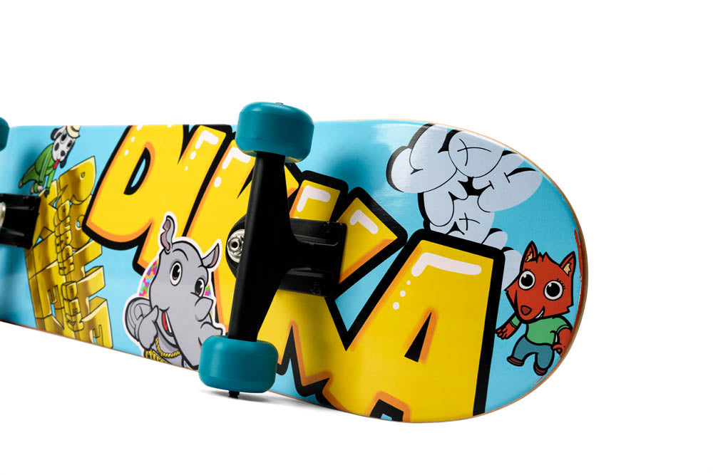 DIKKA Skateboard - Rolle durch den Kiez