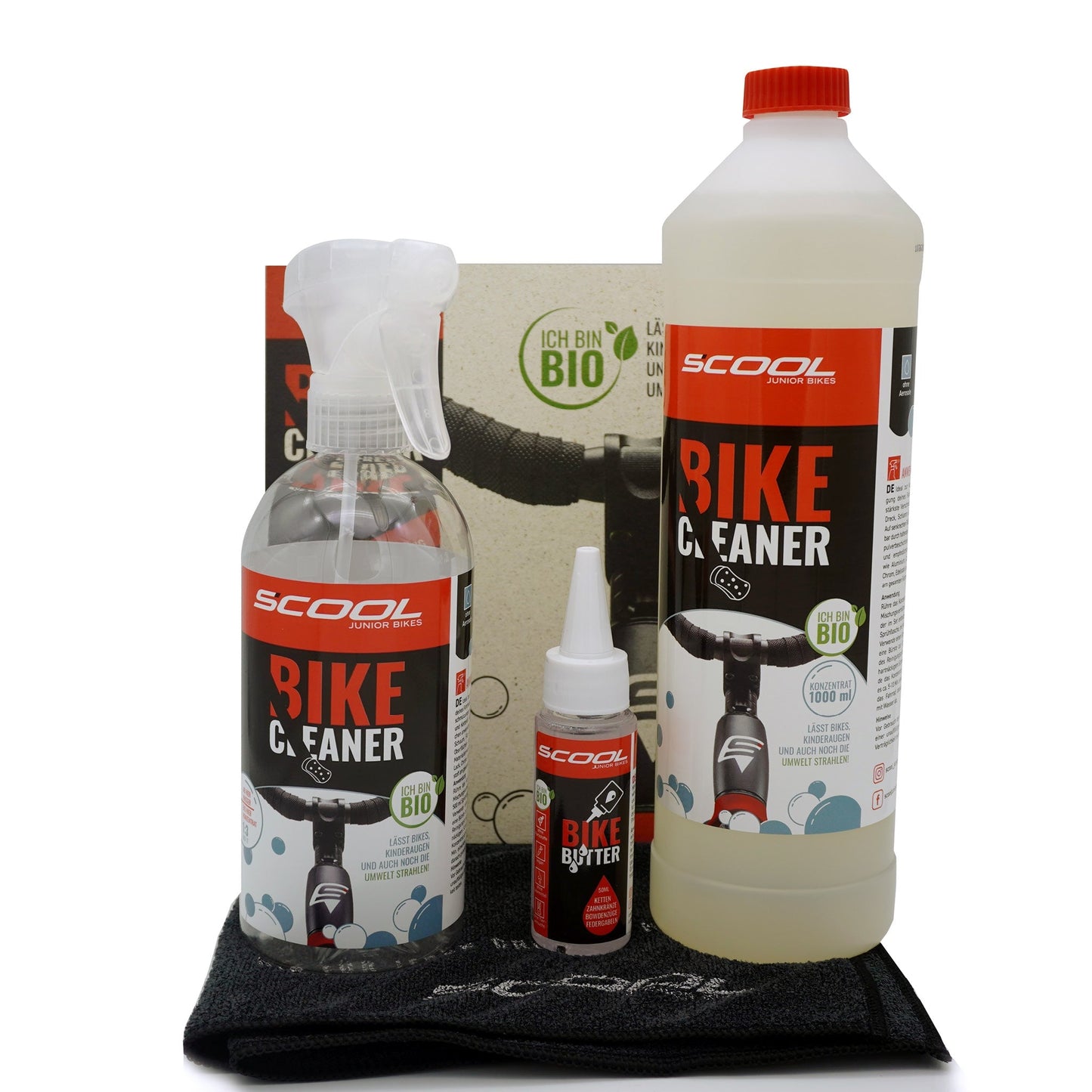 S'COOL Bike Cleaner Set